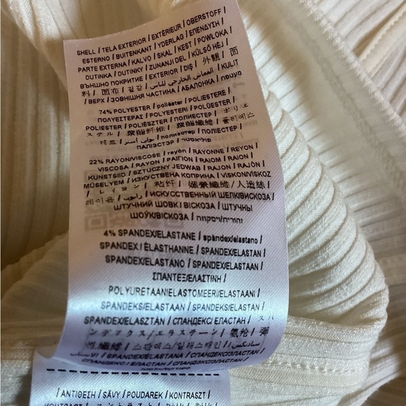 NWT Guess Size S White Sweater Dress - Picture 5 of 6